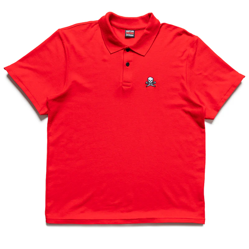 Babylon x Jackass Polo - Rugby Red