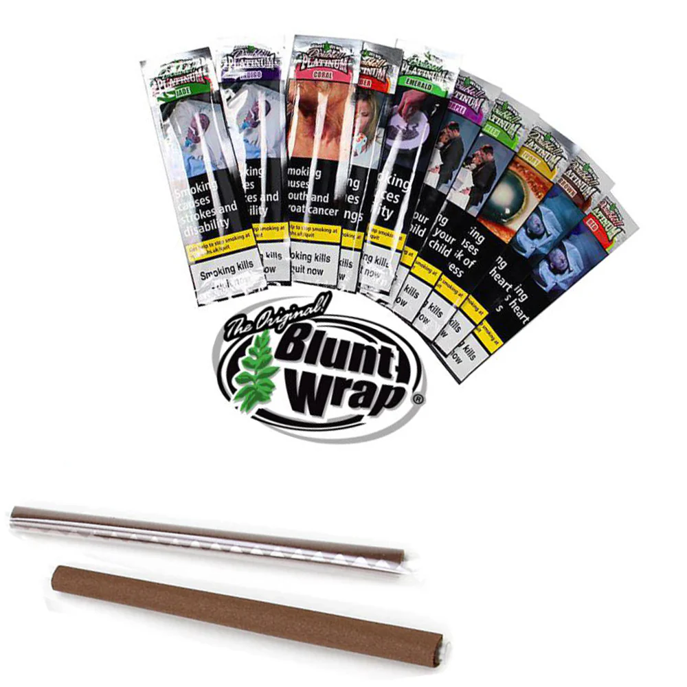 Blunt Wraps Double Platinum 2PK