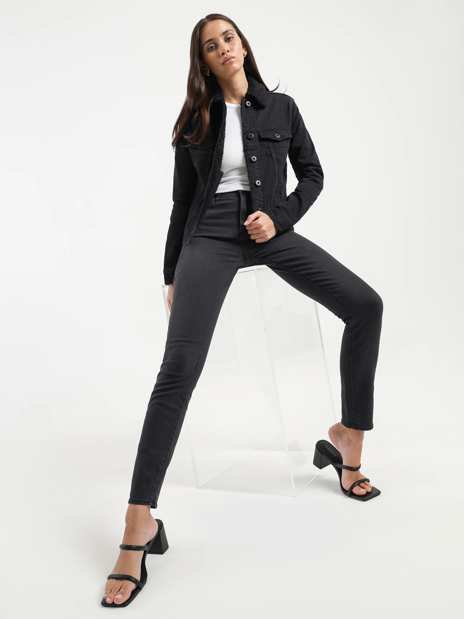 Sarah High Rise Skinny Jeans