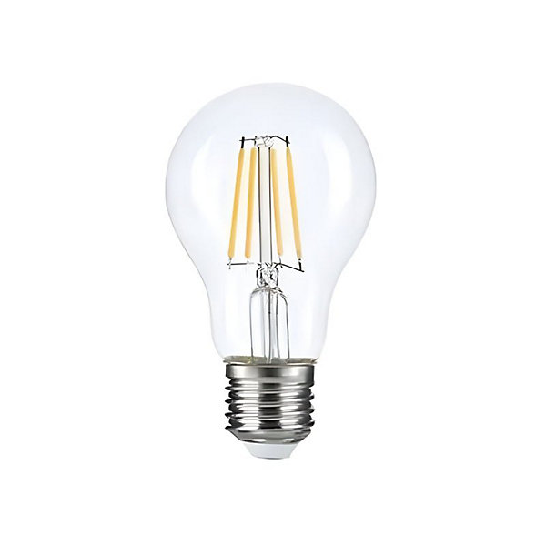 Pack de 3 Ampoules LED E27 A60 3.8W Filament Classe énergétique A 210lm/W - Blanc Chaud 2300K - 3500K - SILAMP