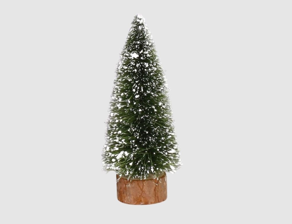 Weihnachtsbaum Tanne Mini Grün 18cm