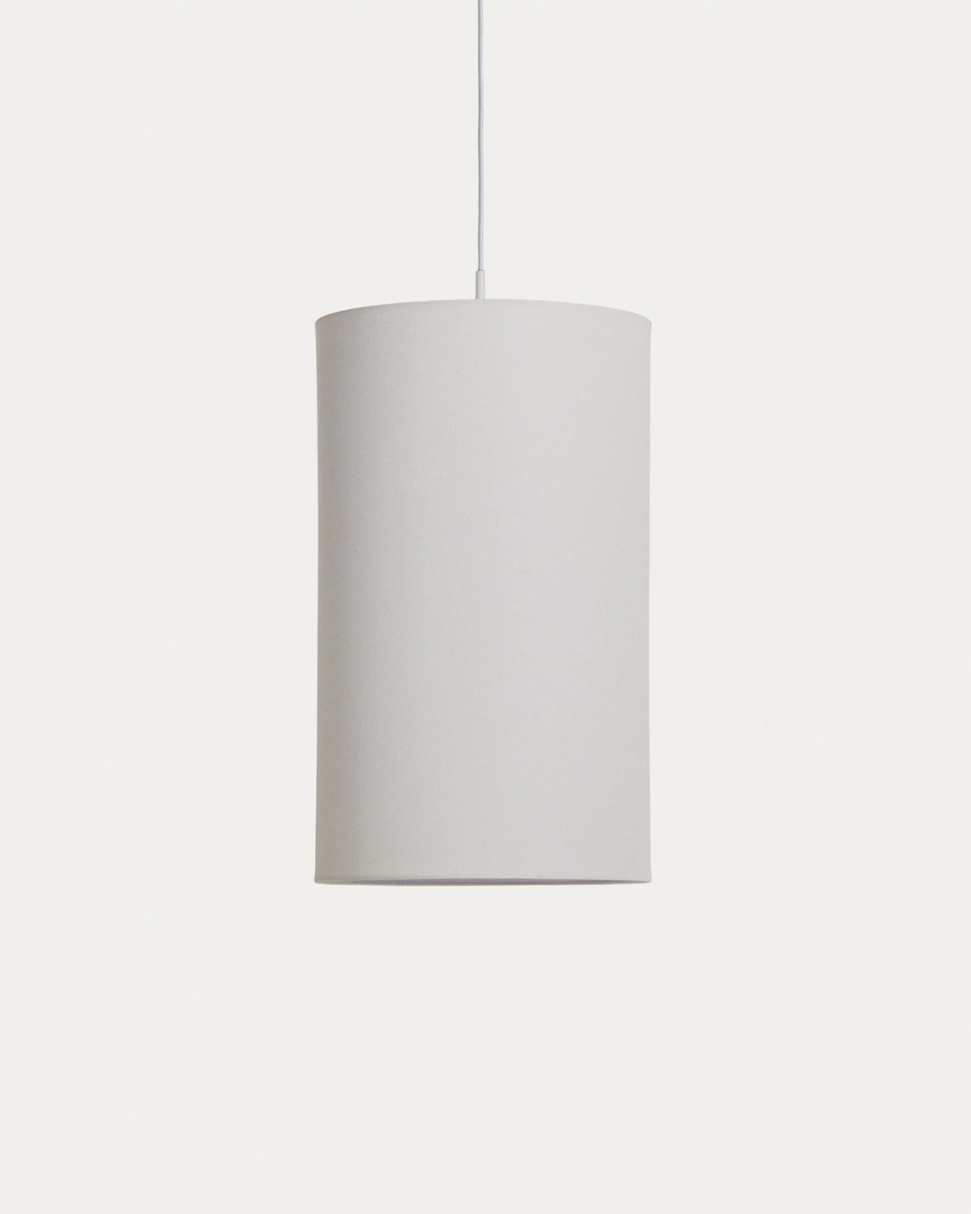 Niani ceiling lamp shade in ivory-coloured cotton Ø30cm