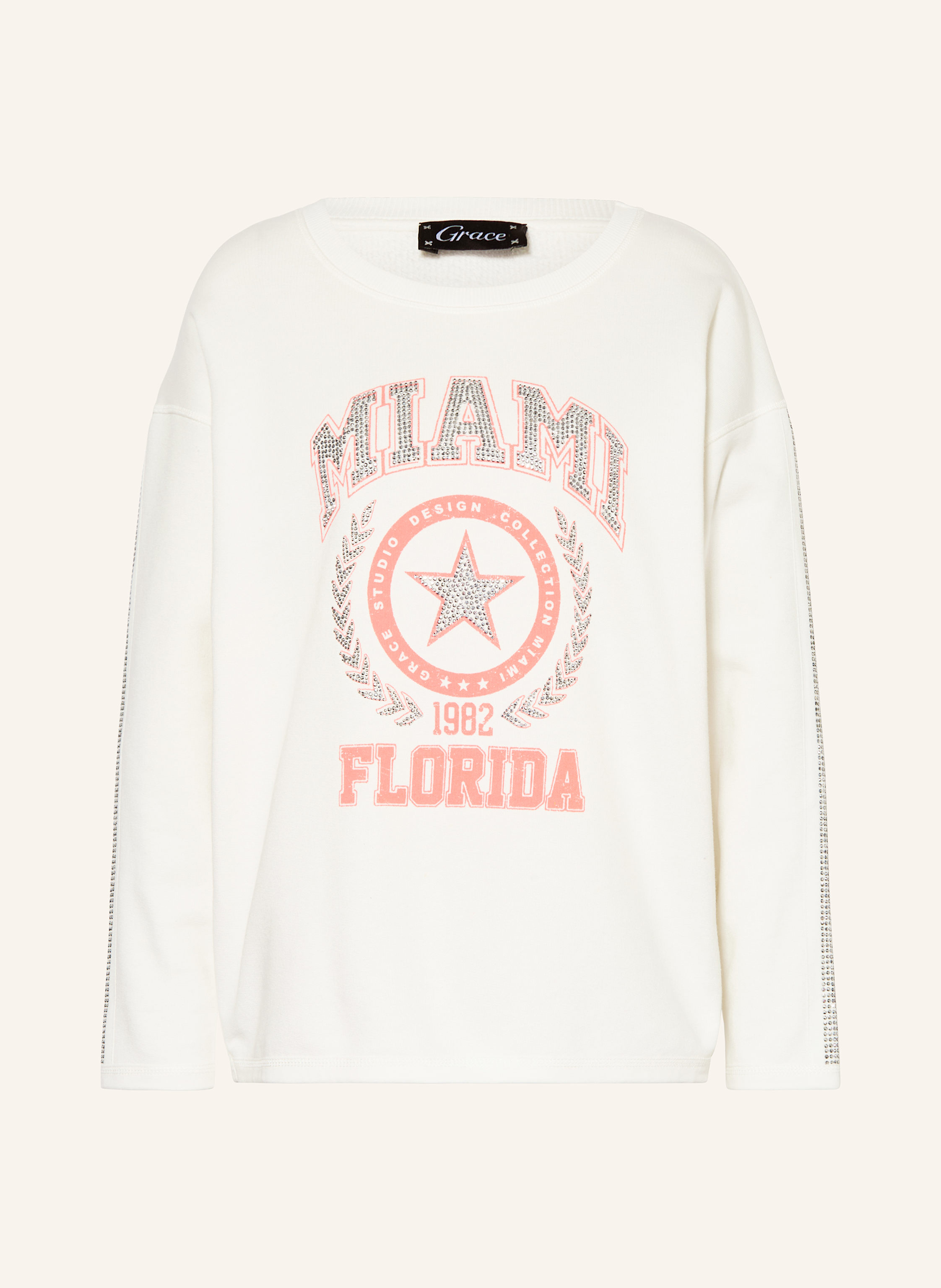 Grace Sweatshirt mit Schmucksteinen