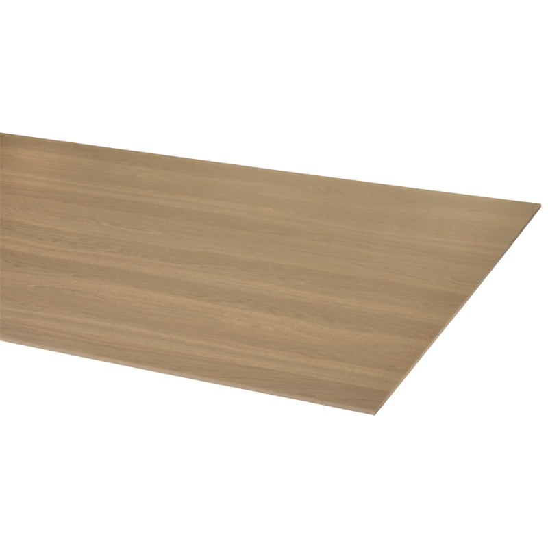 Panneau de porte de placard bronze et chêne blanc 255 x 101,5 x 0,8 cm STOREMAX