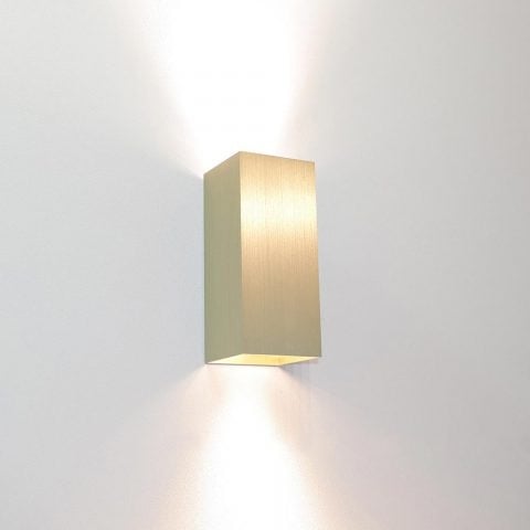 Artdelight Wandlamp Dante 2 Mat Goud GU10