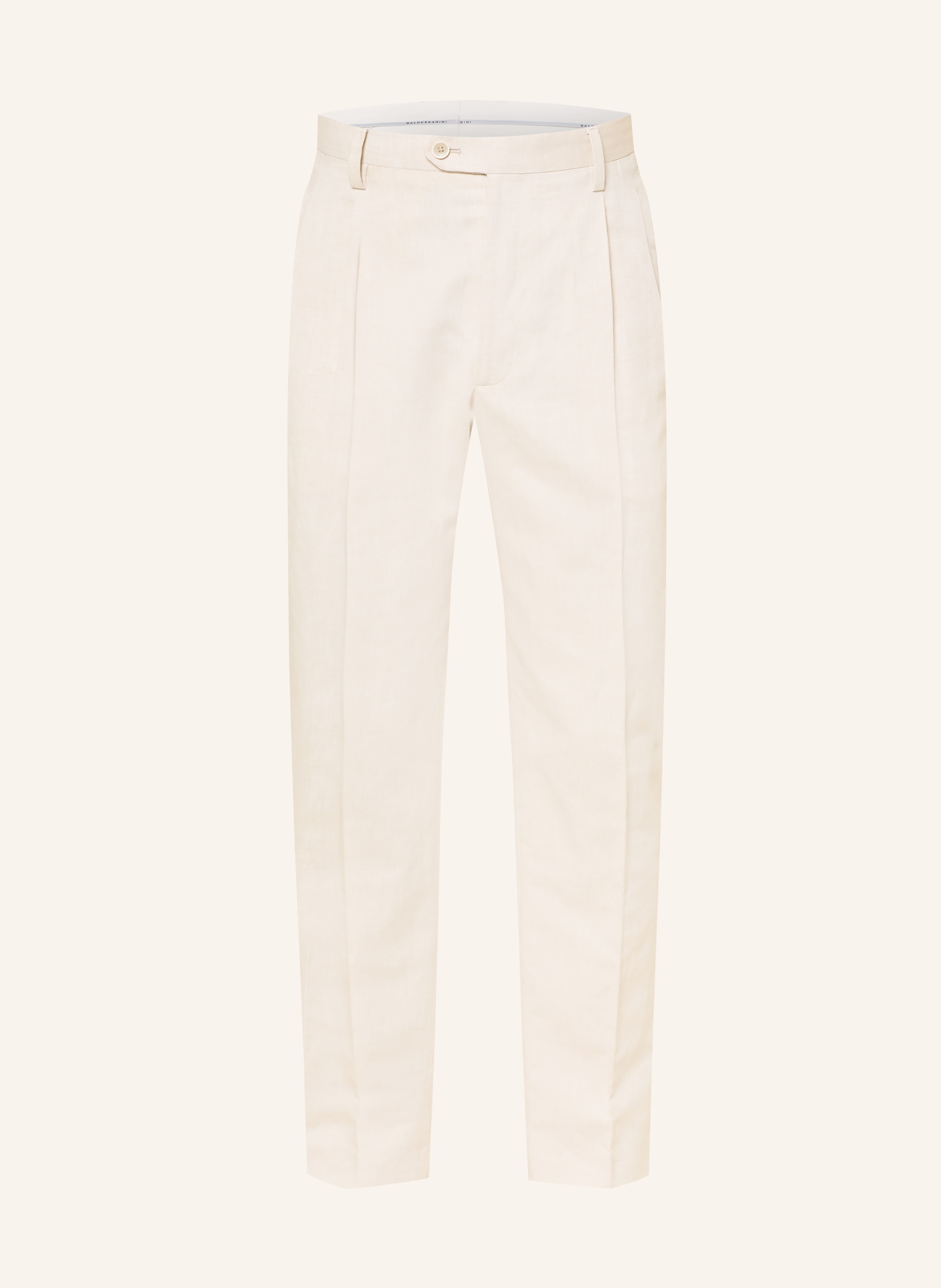 BALDESSARINI Anzughose Regular Fit mit Leinen