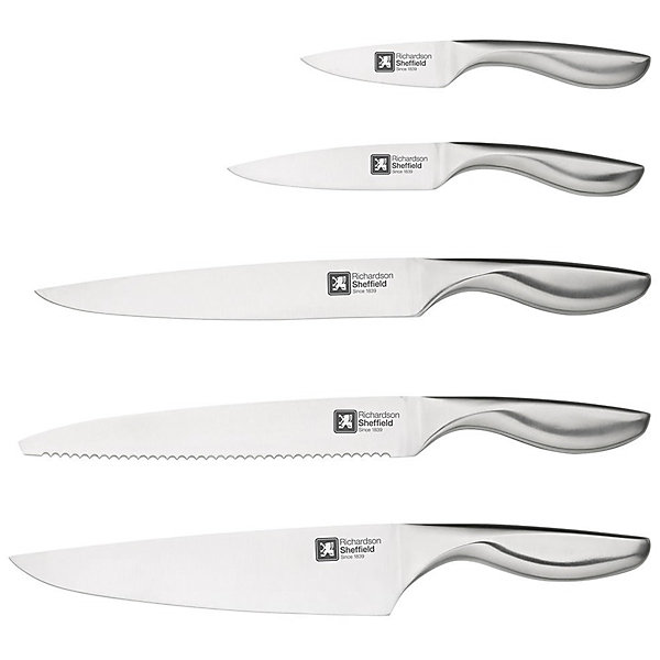 Bloc Bamboo 5 couteaux de cuisine- Forme par Richardson Sheffield