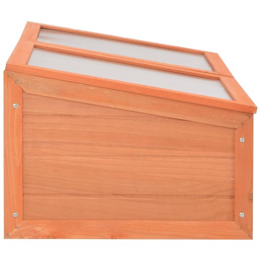 NNEVL Greenhouse Wood 100x50x34 cm