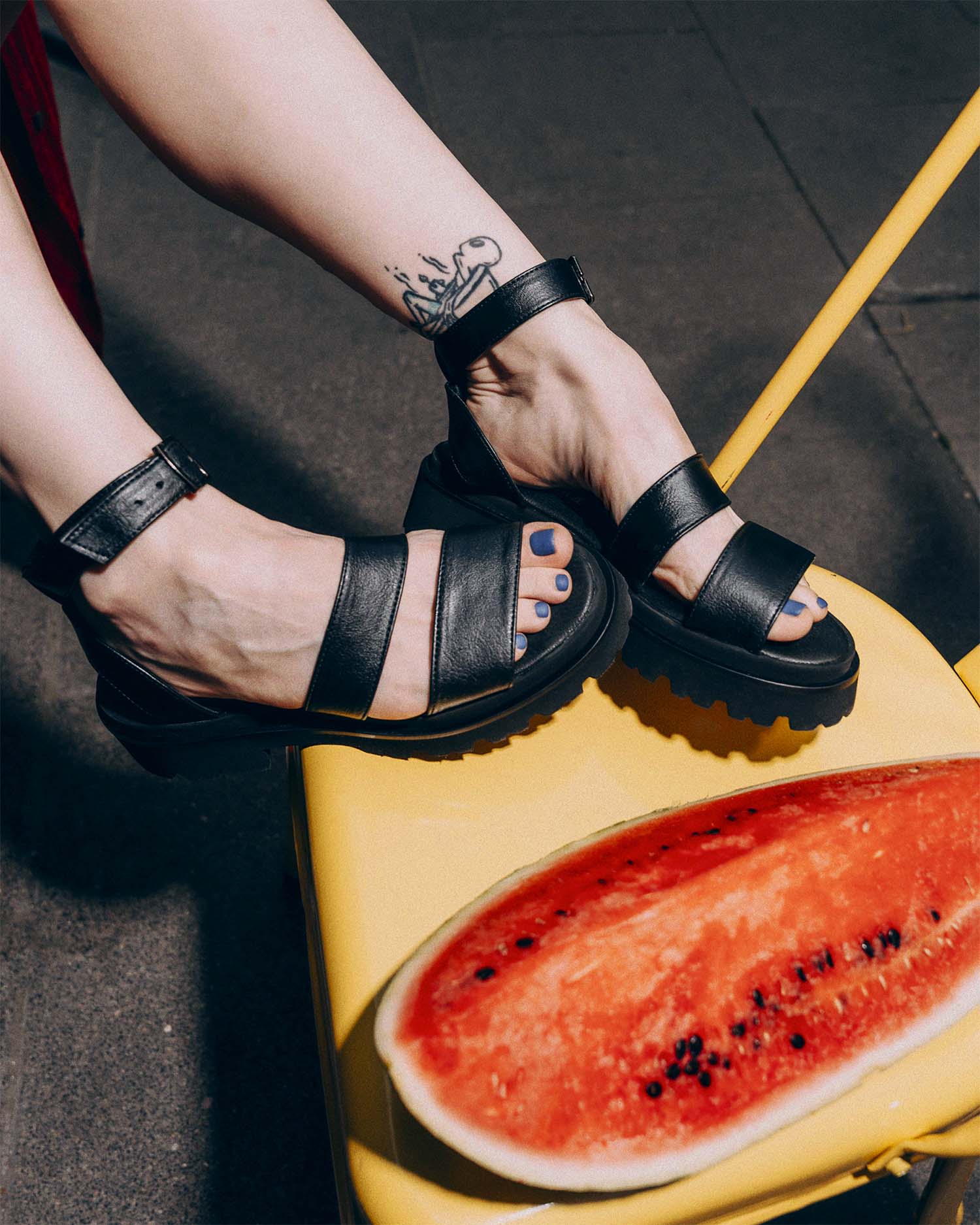 BOHEMA - Strappy Sandals Sandały, ze skóry roślinnej, polska rodzinna marka