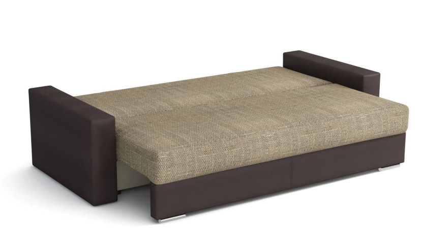 Sofa rozkładana sprężyny bonell Klass Plus Grafit/Srebrny