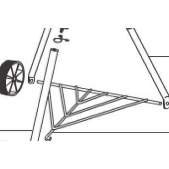 Triangle Roue barbecue Mastertouch (2015 - 2019) - Weber