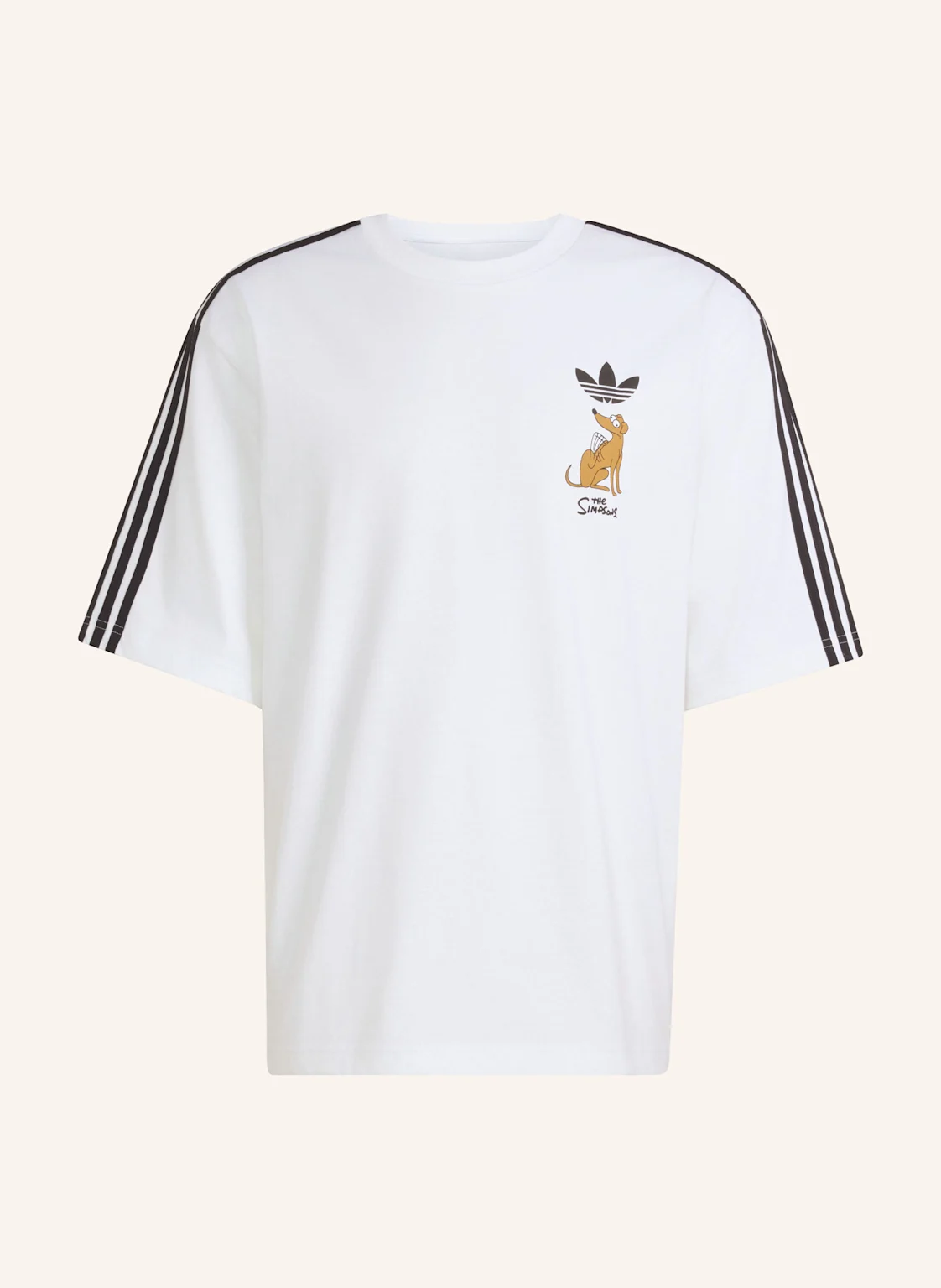 adidas Originals ADIDAS DISNEY LITTLE SANTAS HELPER GRAFIK T-SHIRT, OVERSIZE-PASSFORM