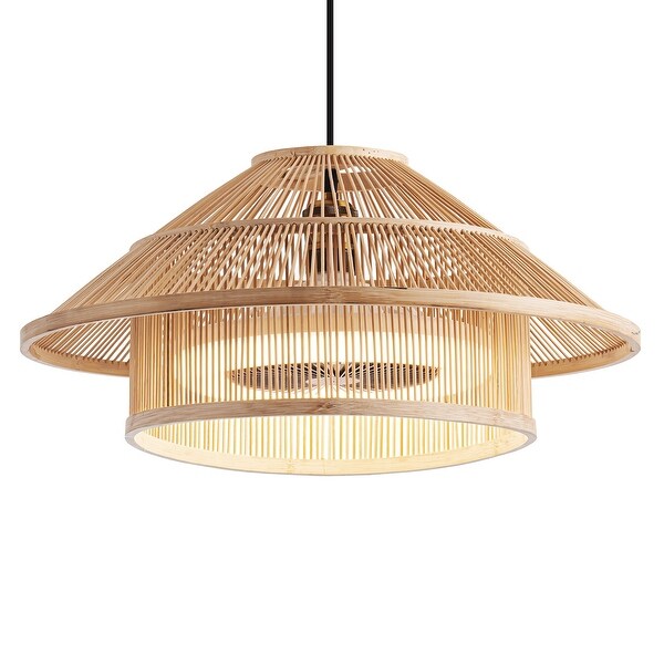 Coffee Color Mesh Ceiling Fan with 5 Blades