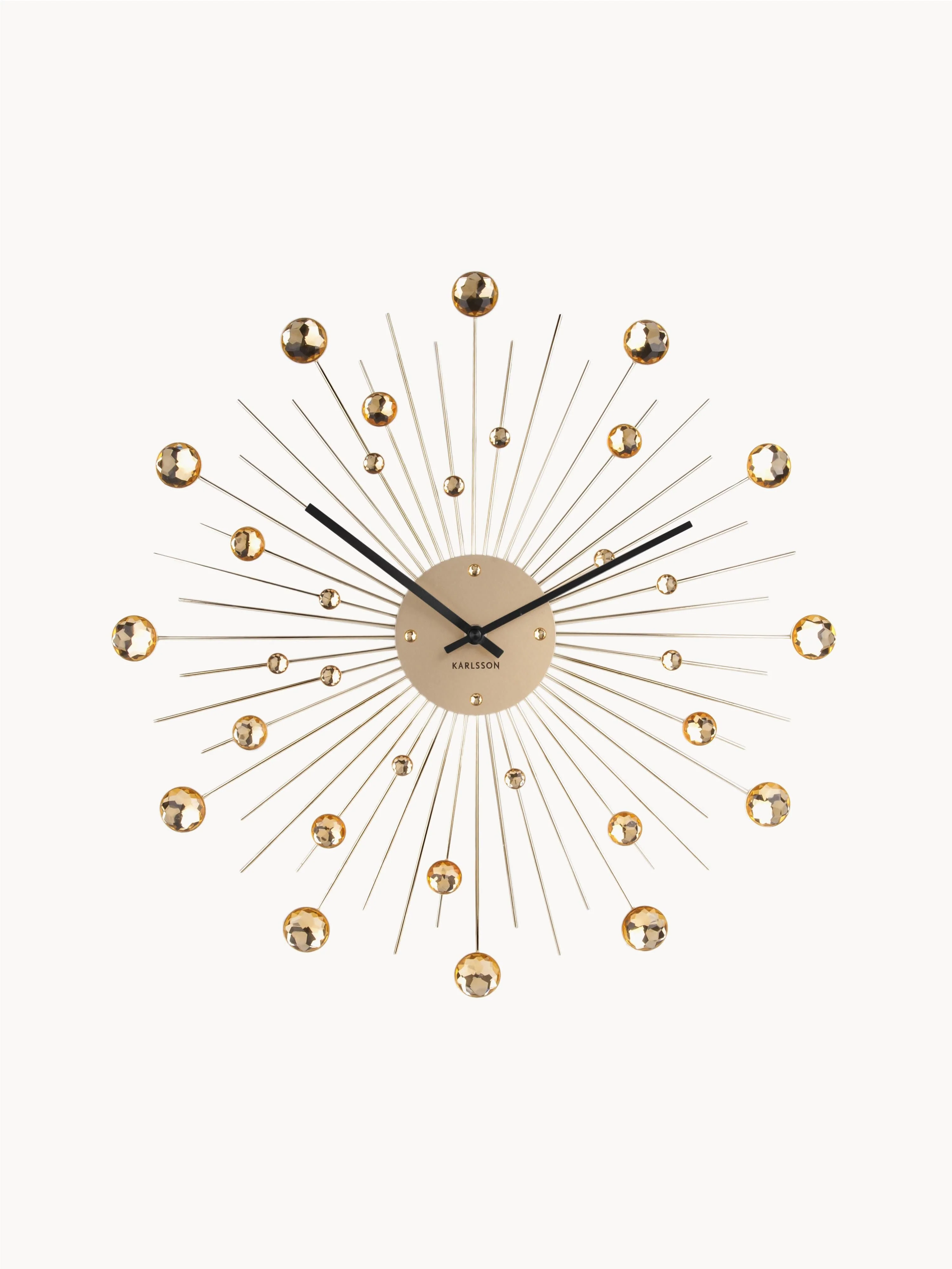 Wanduhr Sunburst