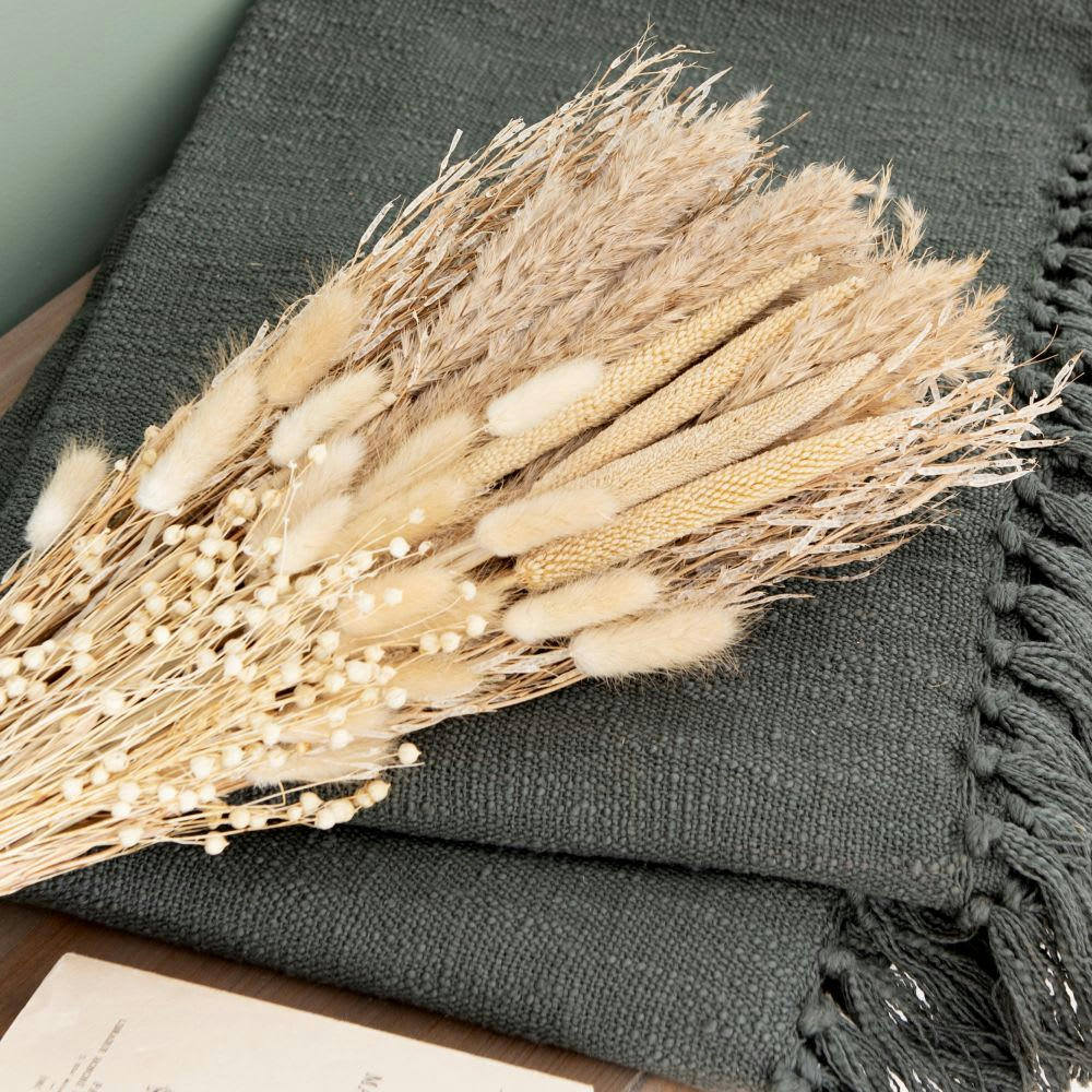 PAMPA - Bouquet de fleurs séchées beiges