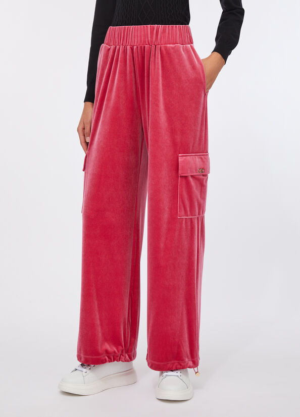 Pantaloni jogging in ciniglia