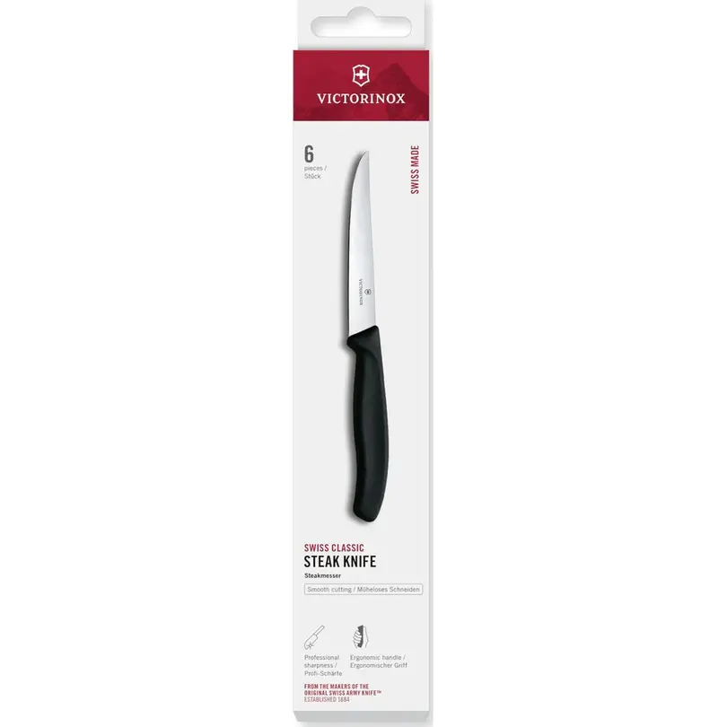 Steakmesser 6er-Set Swiss Classic