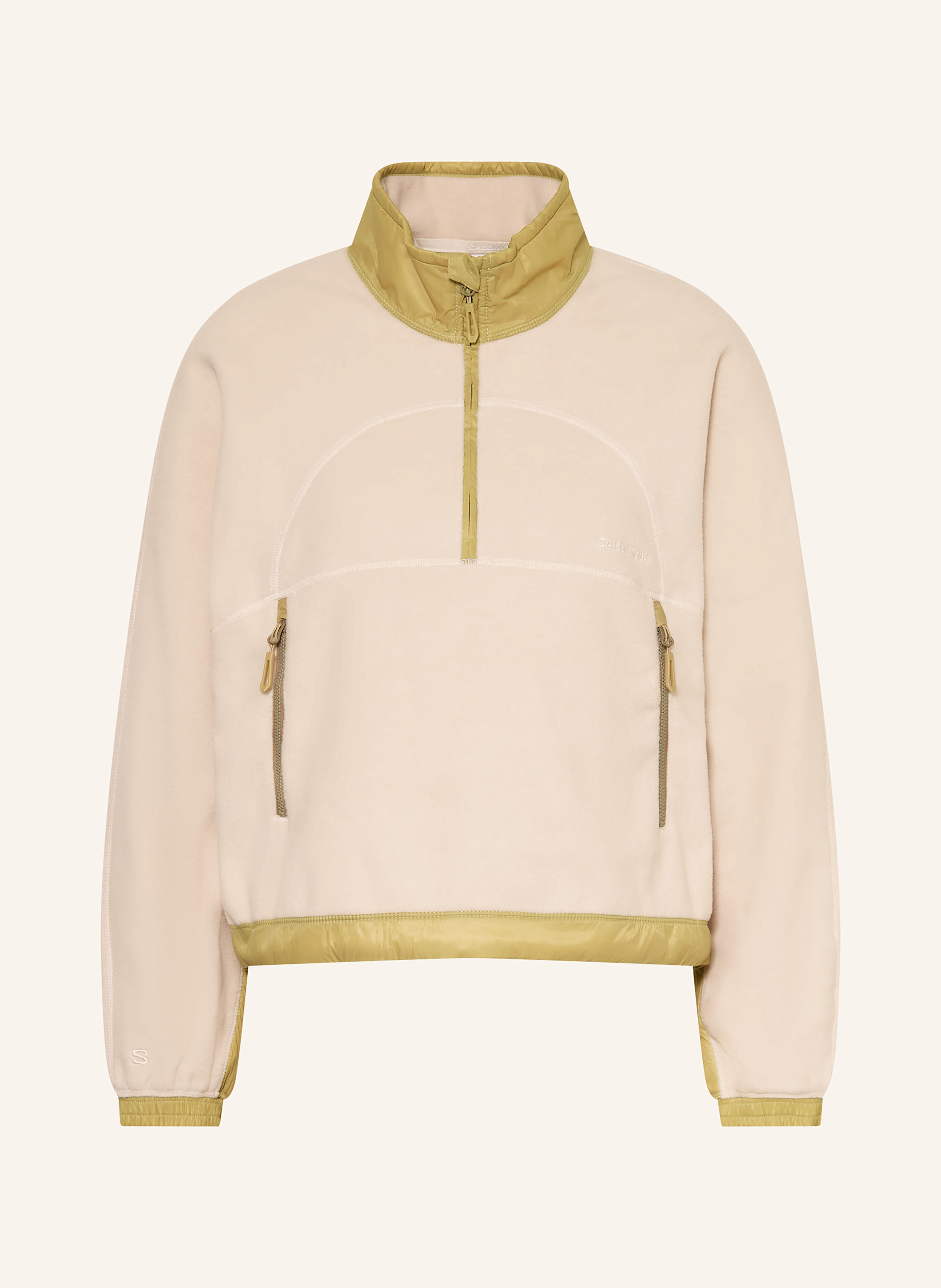 SALOMON Fleece-Troyer CHROMA CROPPED