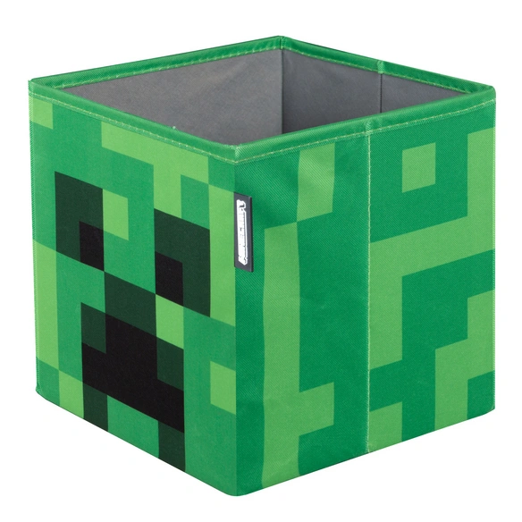 Aufbewahrungsbox »MINECRAFT«, BxHxT: 27 x 27 x 27 cm, Creeper   Crafting Design, 2er Set