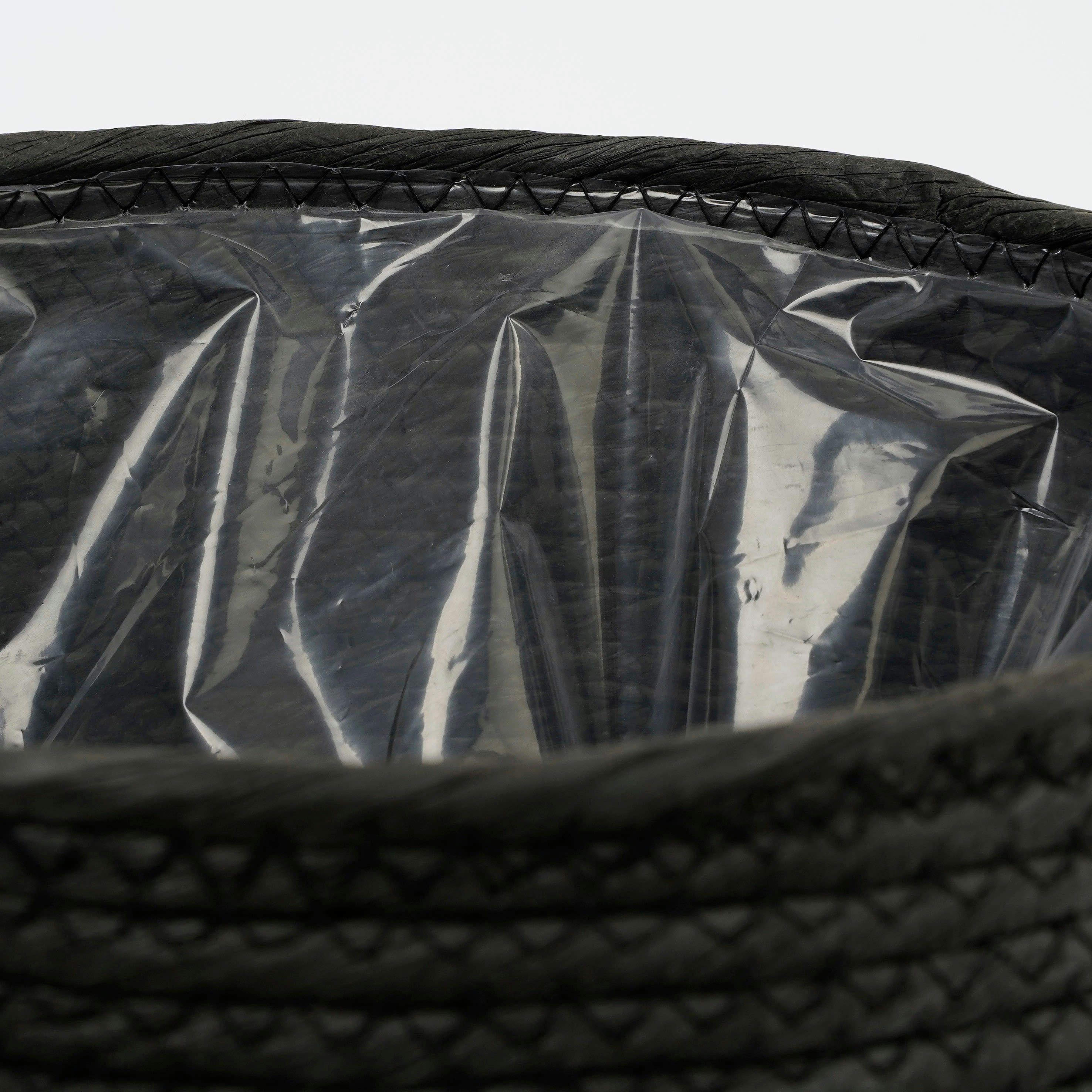 JORCK - Panier à plantes en papier noir D22