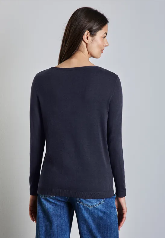 Weicher Strickpullover