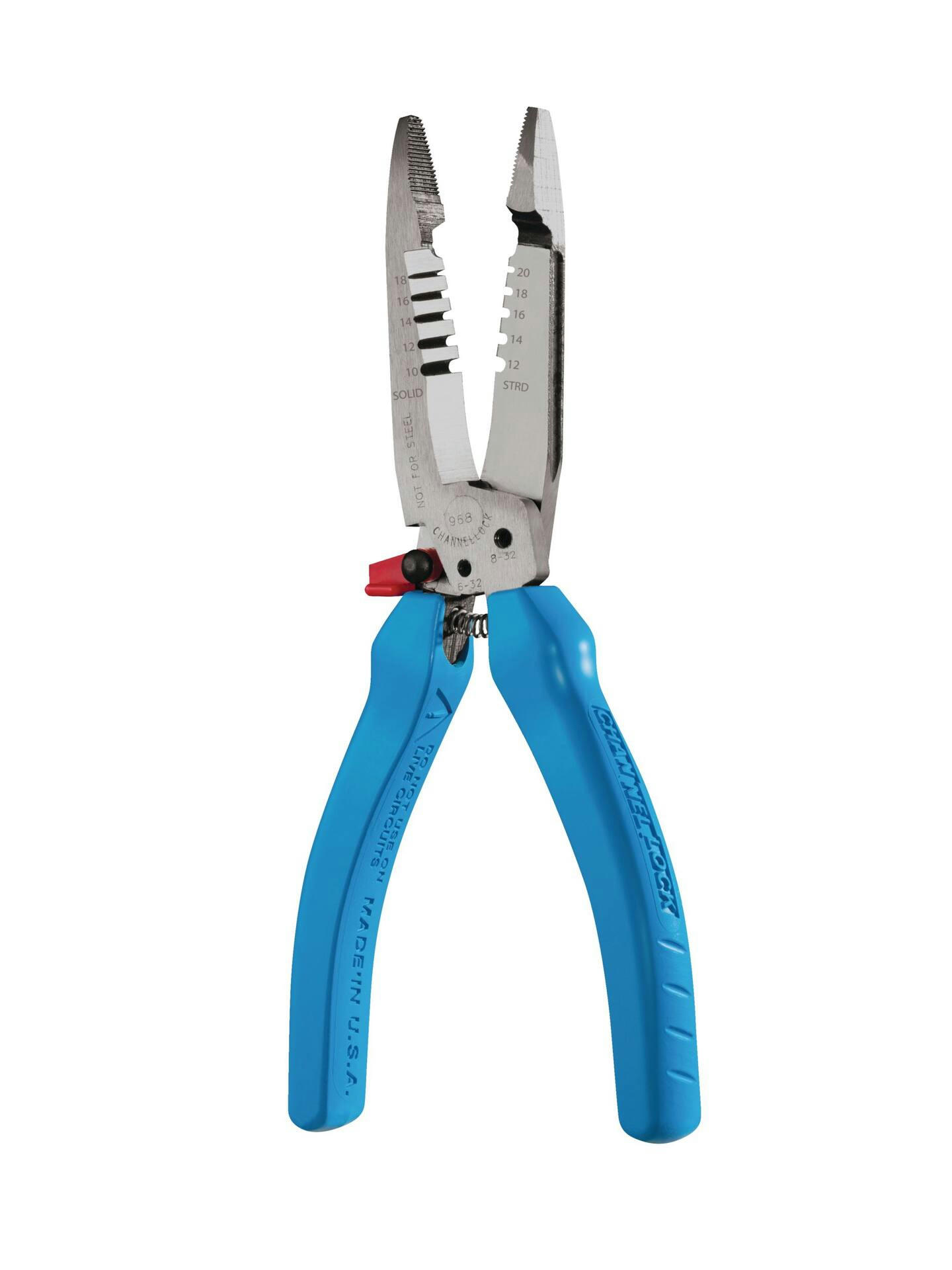 Channellock® 968 Forged Wire Stripper, Xtreme Leverage Technology (XLT), High Carbon Steel, 7.5-in