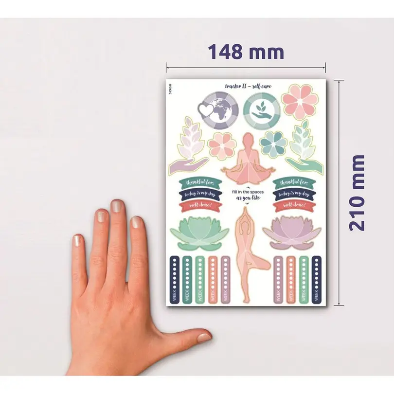 Sticker 12er-Set Stickers