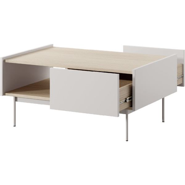 Ława ANVIL 04 kaszmir / dąb linea