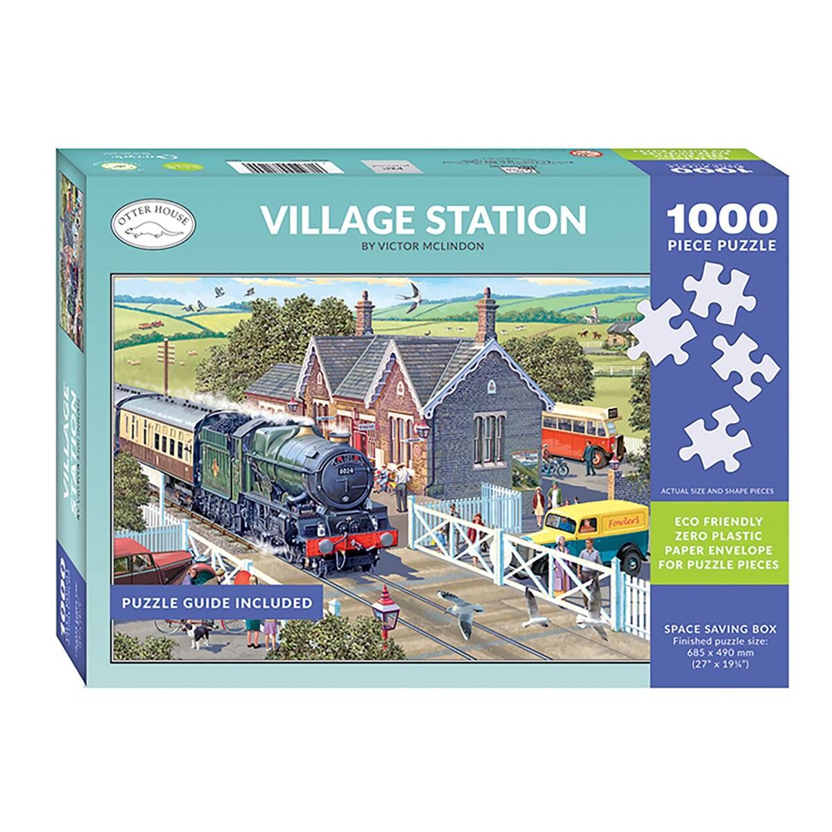 Otter House Village Station Jigsaw Puzzle 1000 Pieces