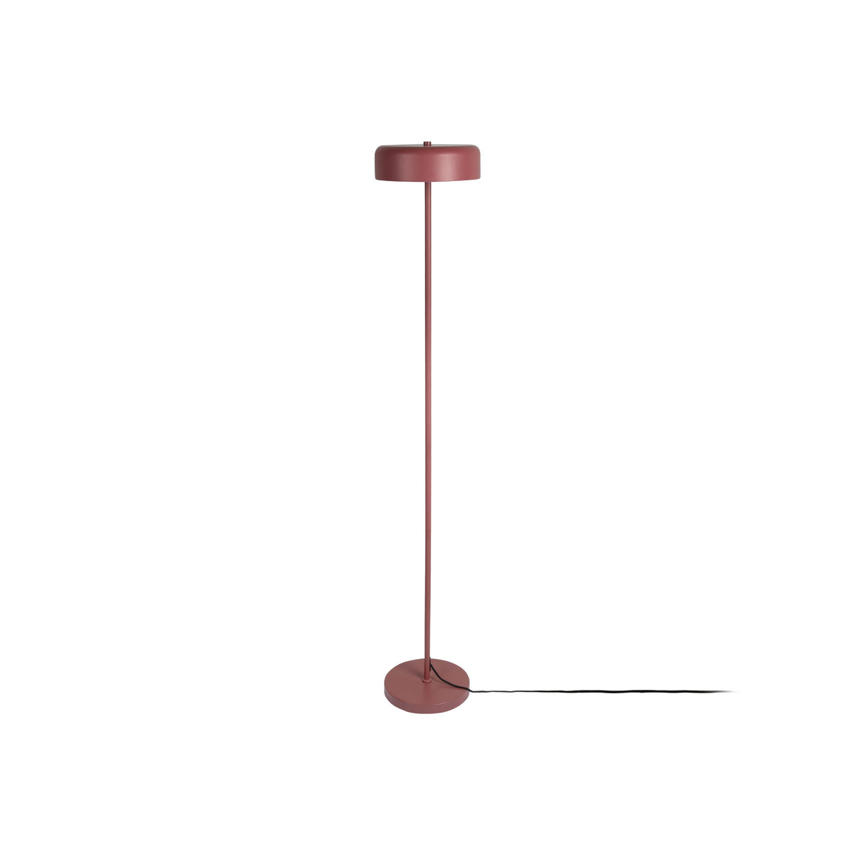Leitmotiv vloerlamp Riqueza Palo - rood - Ø24cm