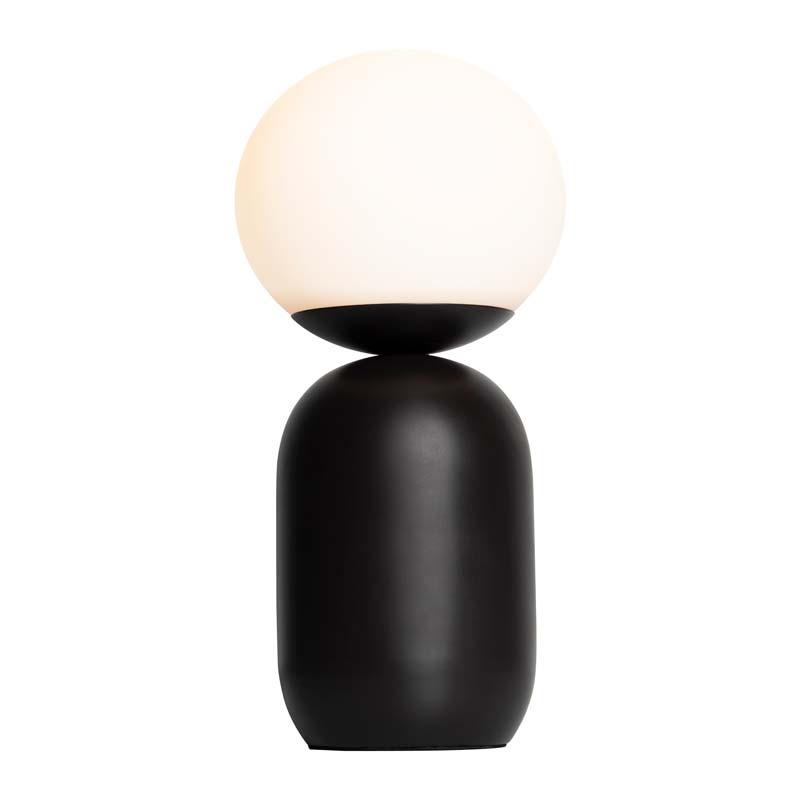 Nordlux Notti Tafellamp - E14 - Zwart