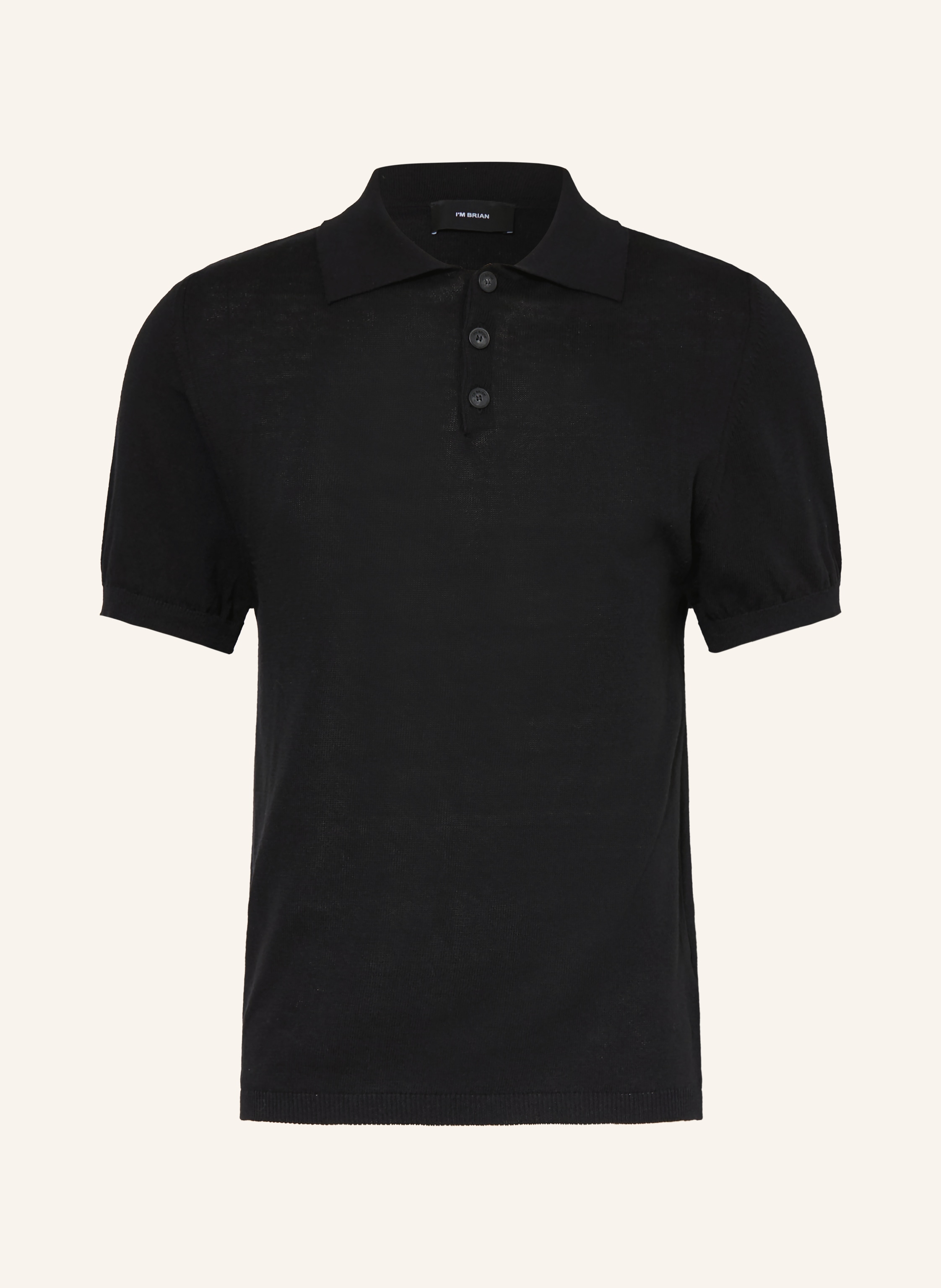 I'M BRIAN Strick-Poloshirt