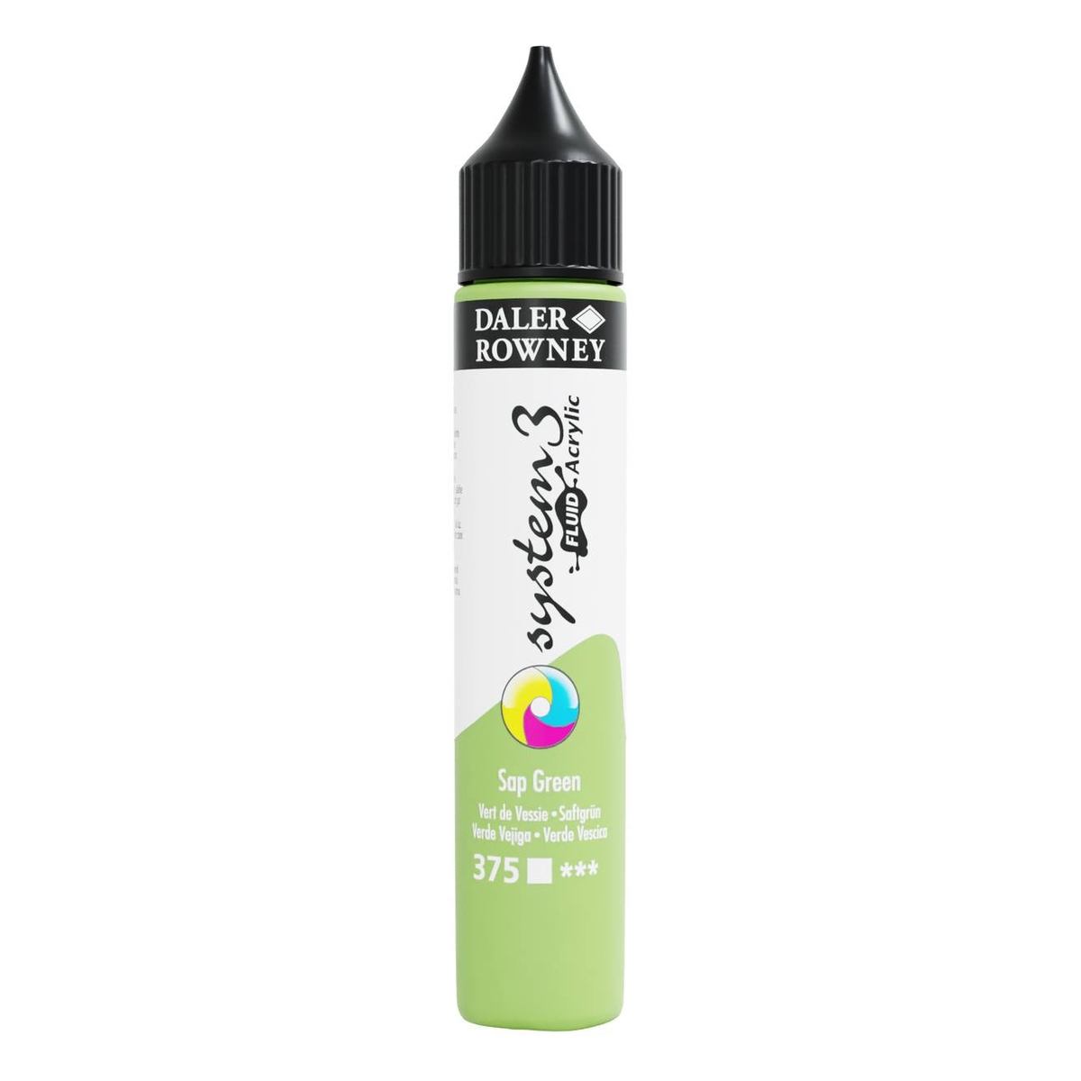 Daler-Rowney System3 Sap Green Fluid Acrylic 29.5ml (375)