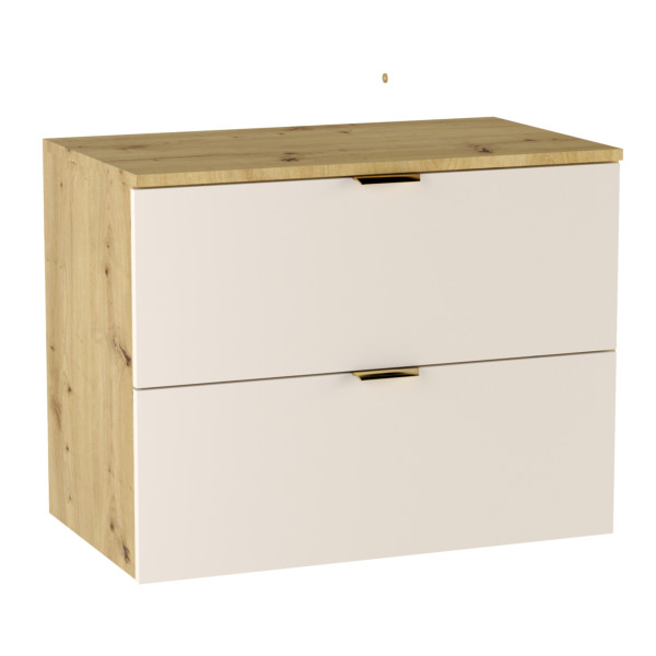 Zestaw Łazienkowy 80cm Kaszmir / Dąb Orzech Orio