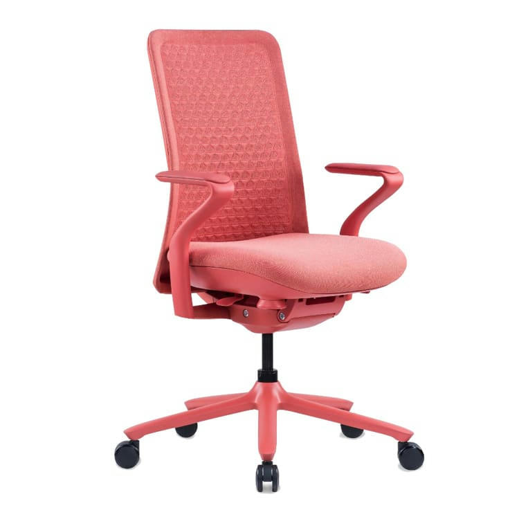 COLORS - Fauteuil de bureau design et confortable rouge
