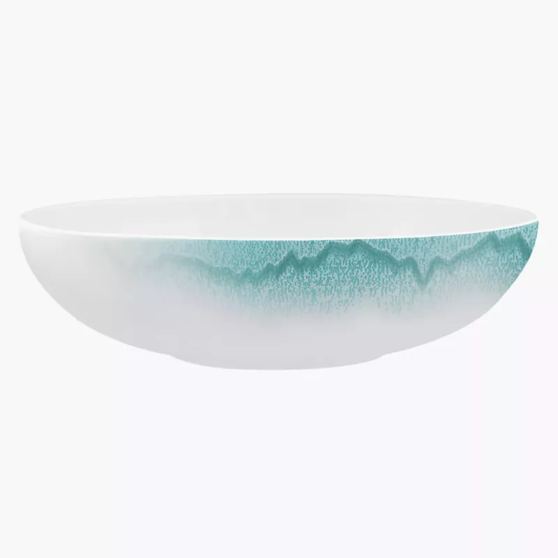 Misa sałatkowa DUKA SOLVIND 27 cm niebieska porcelanowa