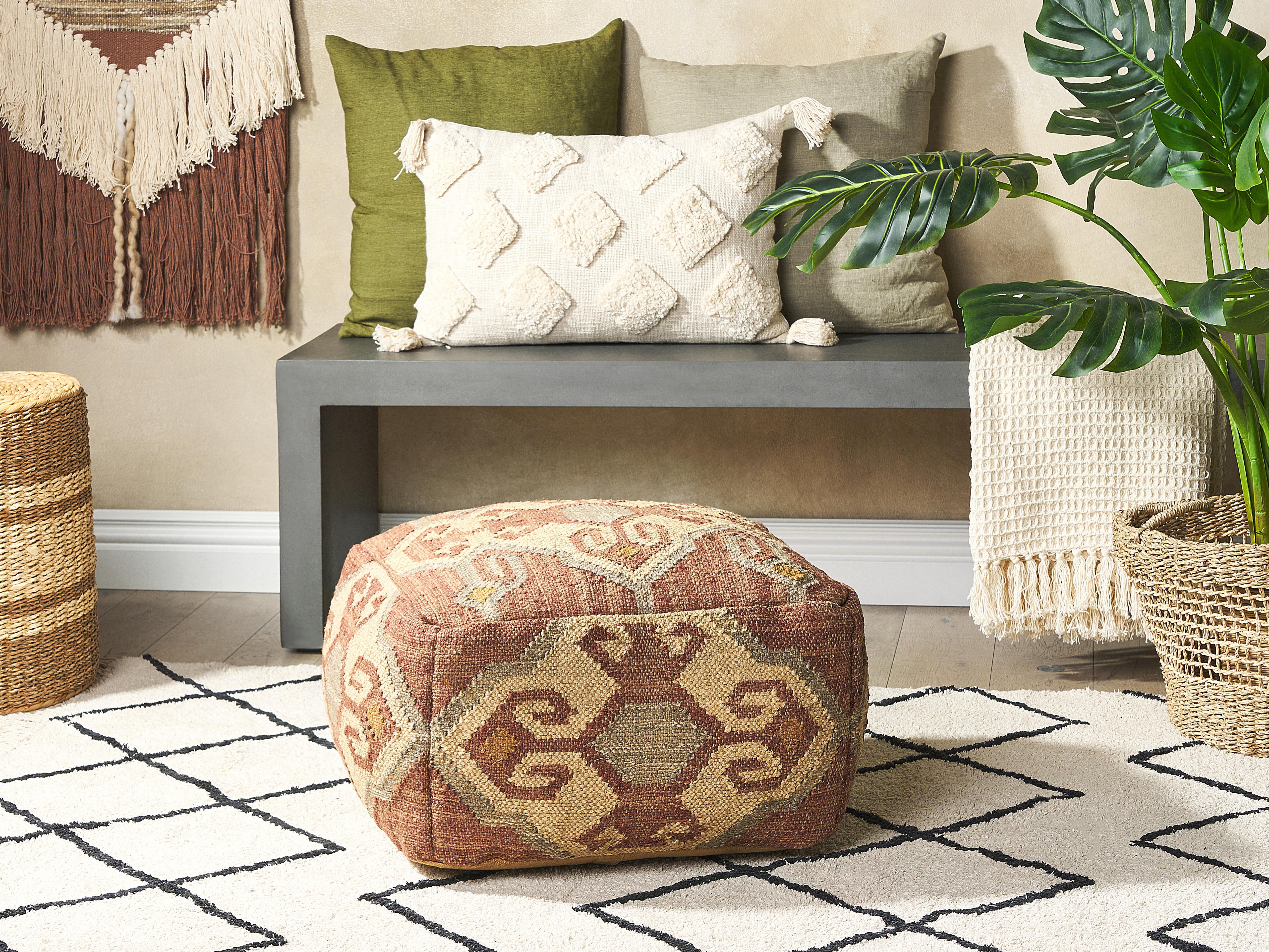 Pouffe URPAD Jute Multicolour