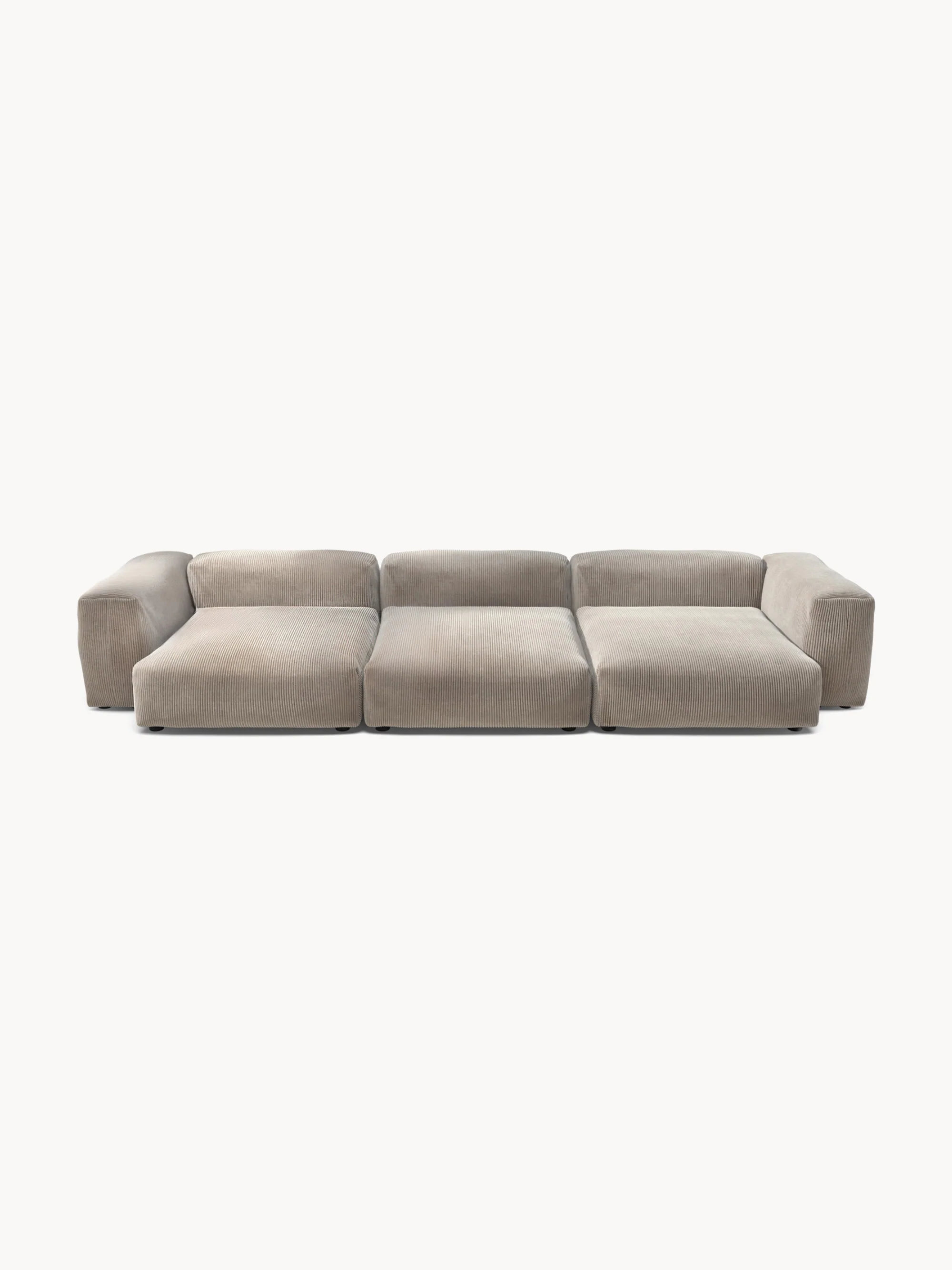 Modulares Cord-Sofa Vetsak (4-Sitzer)