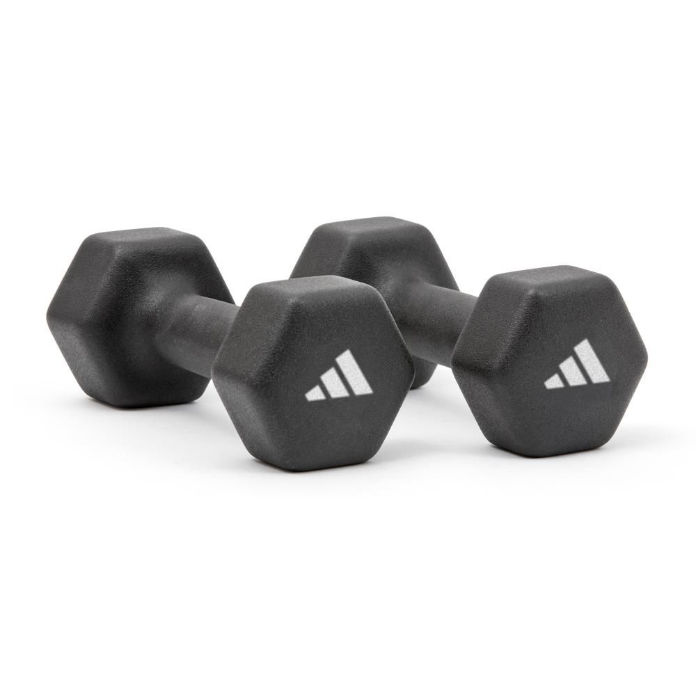 adidas 4kg Neoprene Hex Dumbbells