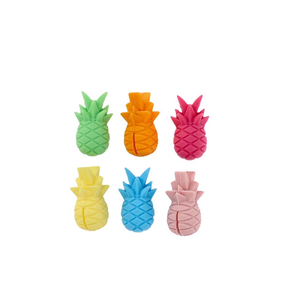 Znaczniki RITHI SUMMER do kubków i kieliszków ananas 6 szt.