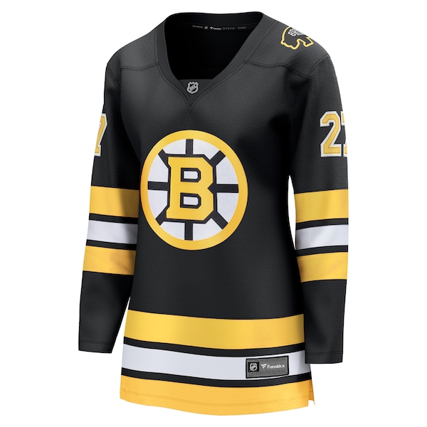 Hampus Lindholm Boston Bruins  Women's Home Breakaway Player Jersey - Black