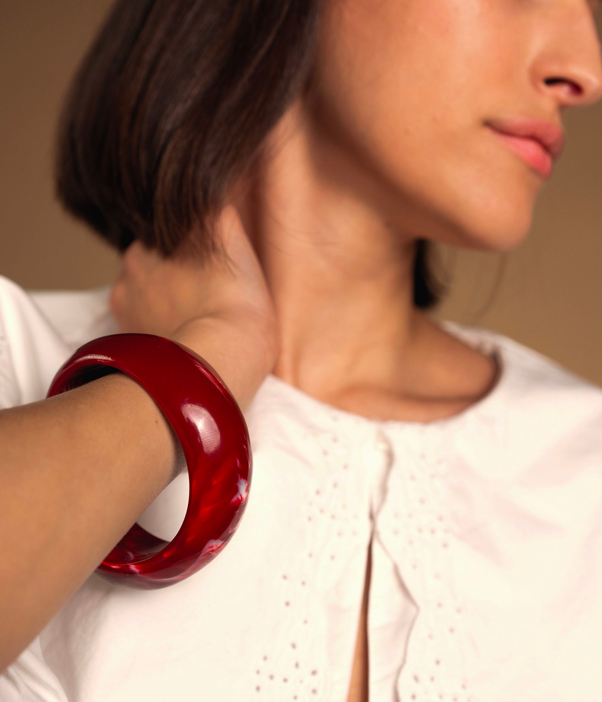 Bracelet Telia bordeaux