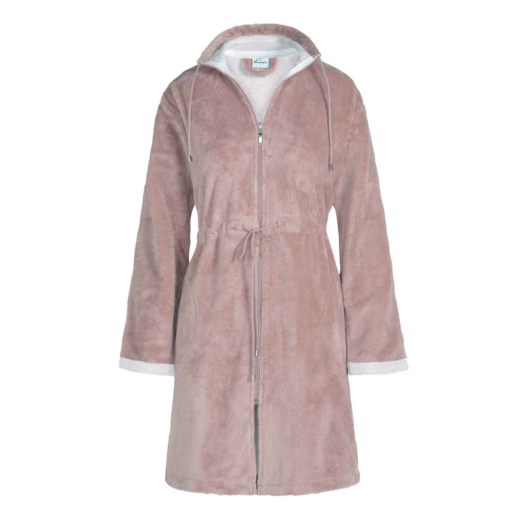 Chicago Badjas Viola   XL   Roze   Paars   Katoen   Polyester   Bamboe