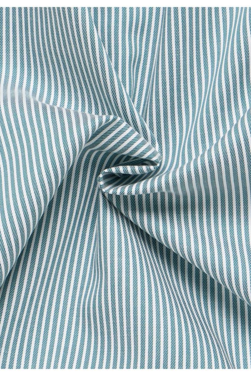 ETERNA Modern Fit Hemd grün, Gestreift