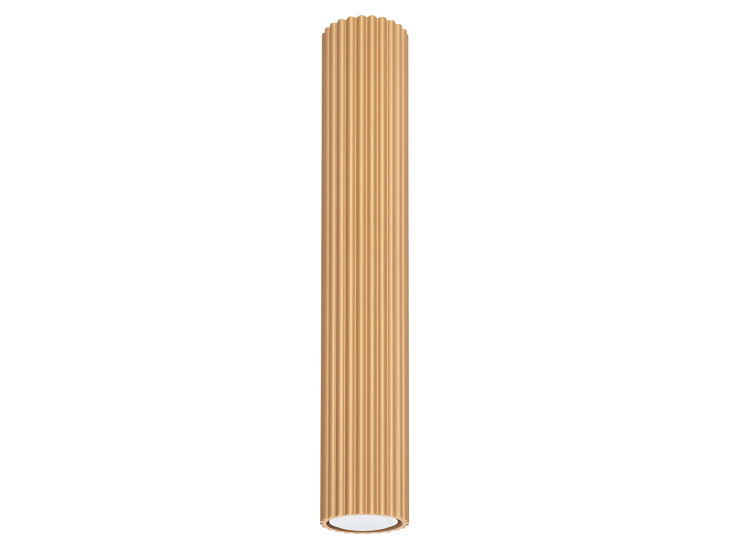 Lampa natynkowa Karbon aluminiowa 40 cm złota