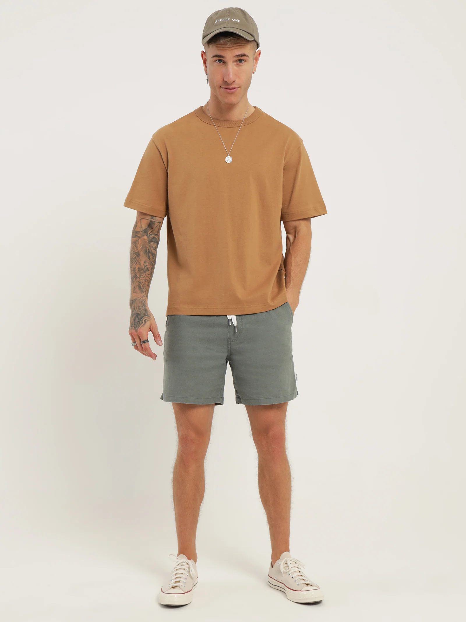 Nero Linen Short