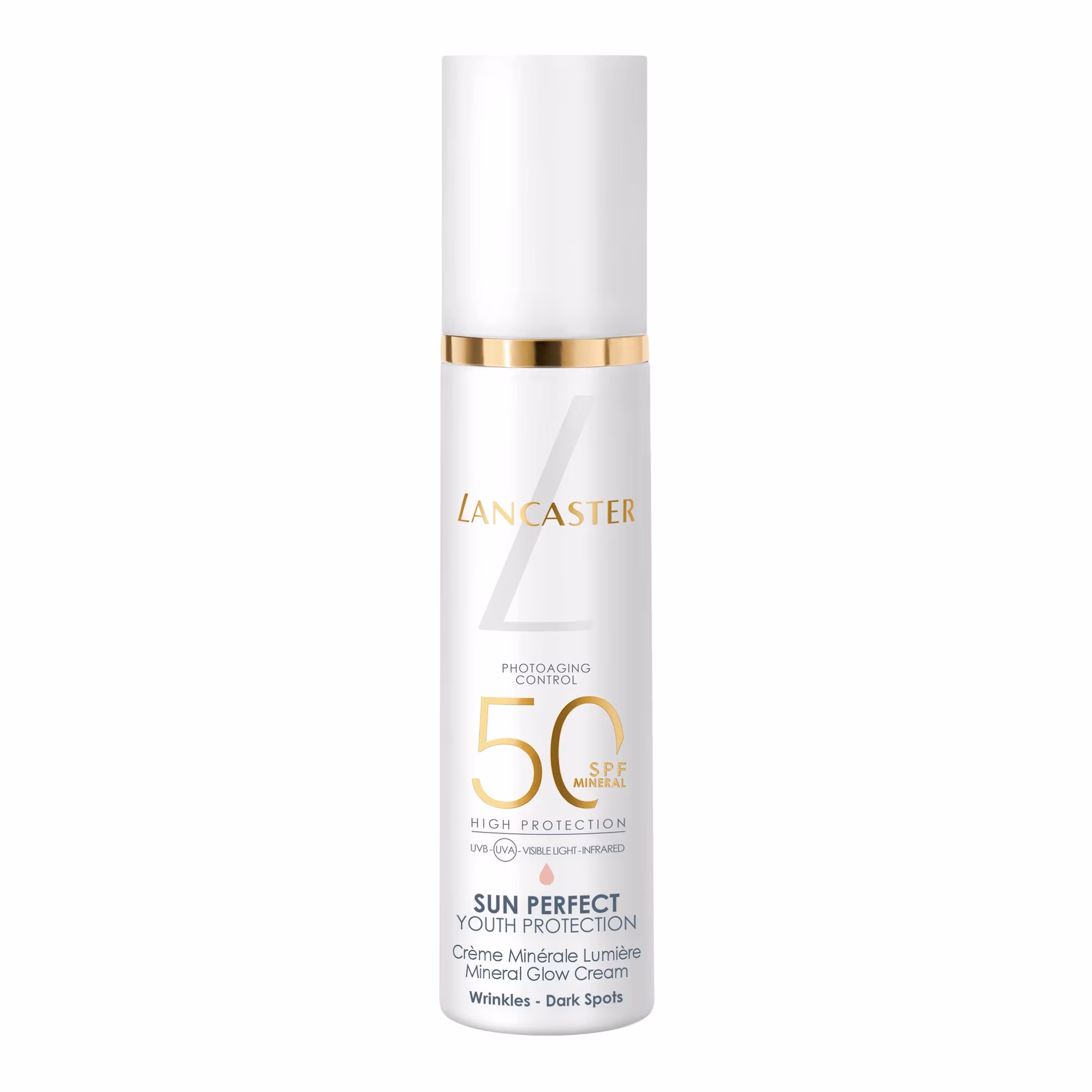 SUN PERFECTCrème éclat minérale spf50
