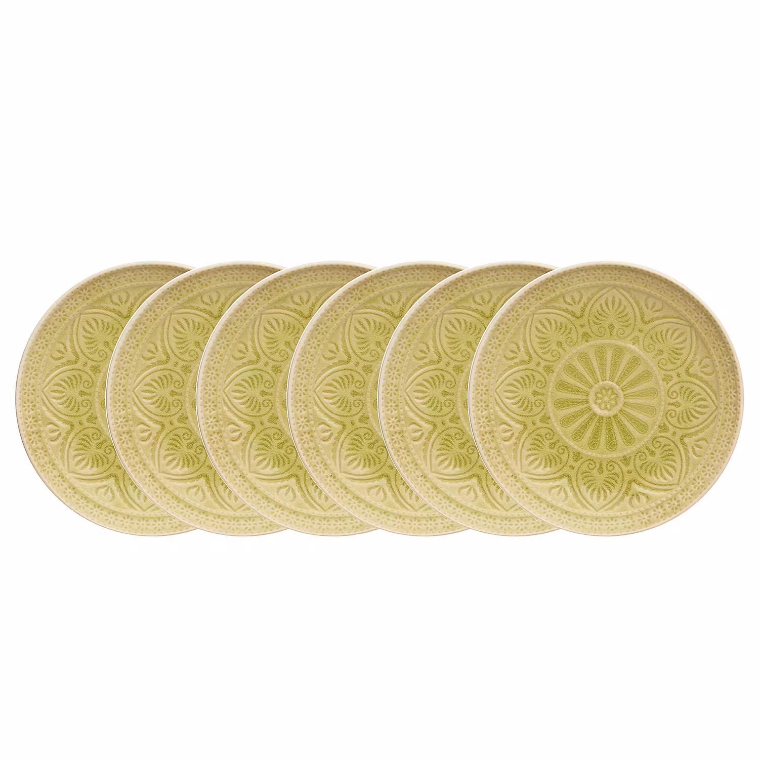 SUMATRA Teller 6er-Set