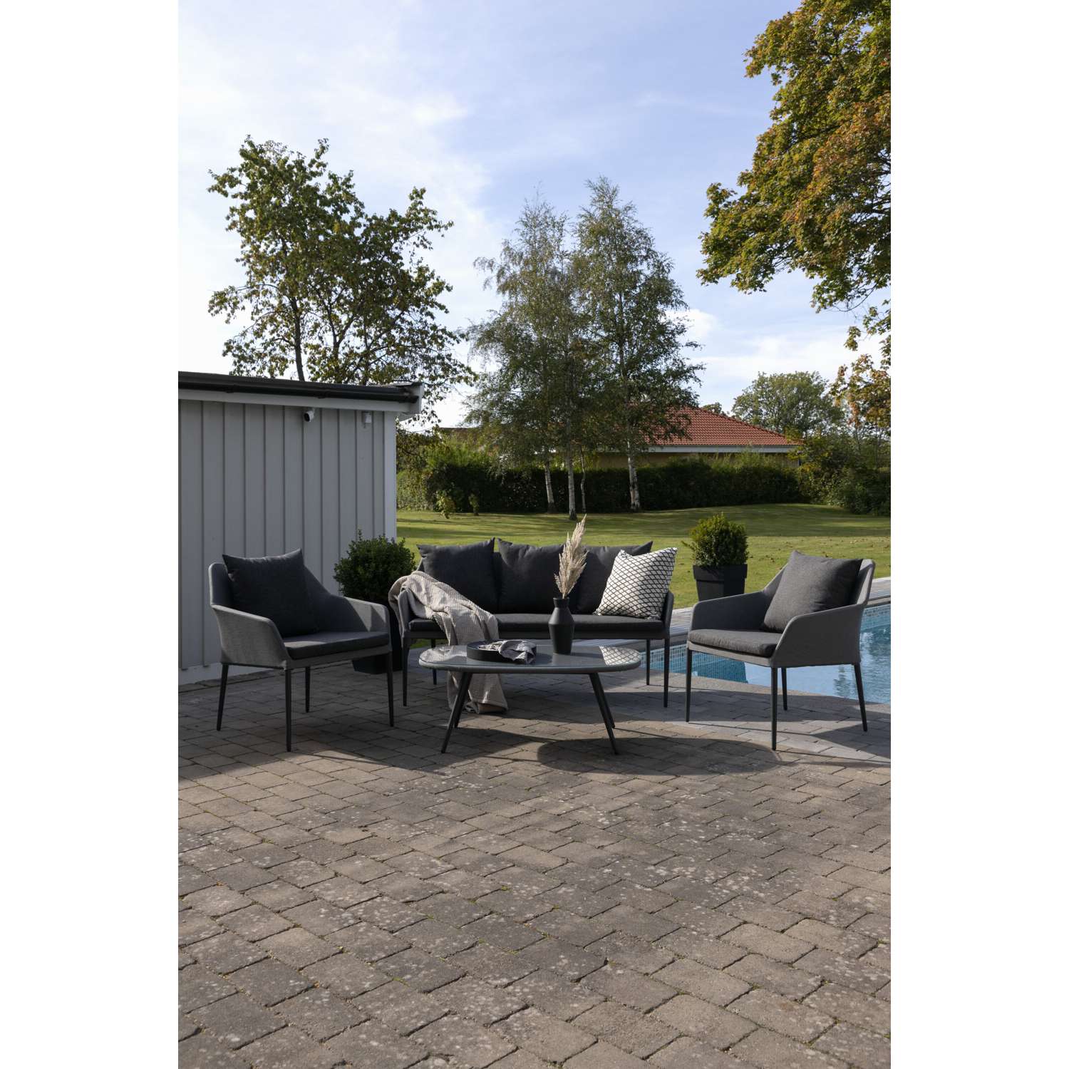 Venture Home Spoga Bankstel - Zwart