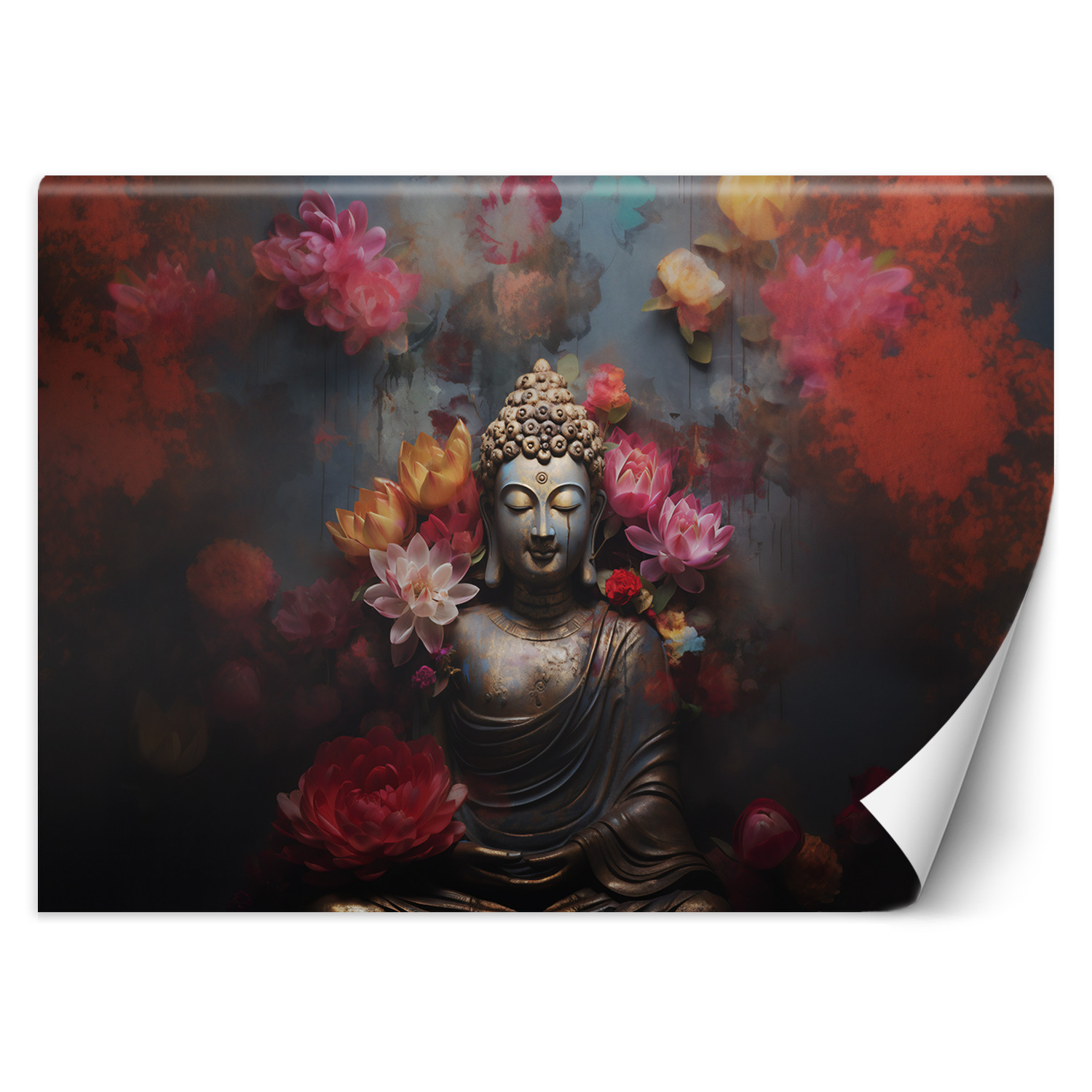 Feeby Fototapeta, Budda Kwiaty Zen Abstrakcja 150x105